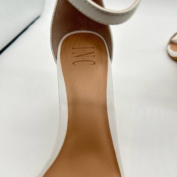 International Concepts Sandal Womens 11 White Kivahp Ankle Strap Sandal‎ NEW - Picture 8 of 13